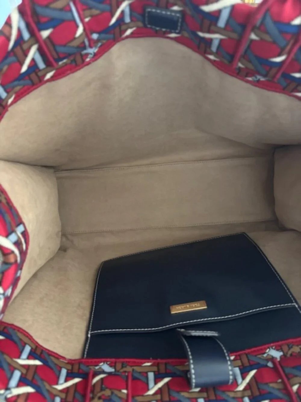 Tory Burch® Ella Circular Knit Tote Handbag NWOT
